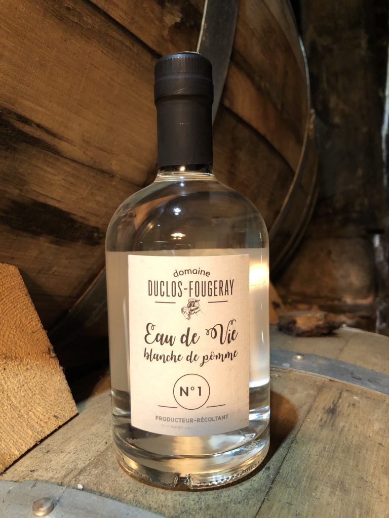 Eau de vie de pomme N°1 Domaine Duclos Fougeray